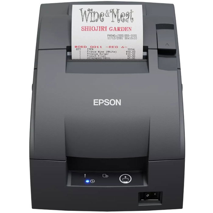 Epson TM-U220IIB Impresora de matriz de punto USB 76mm Gris